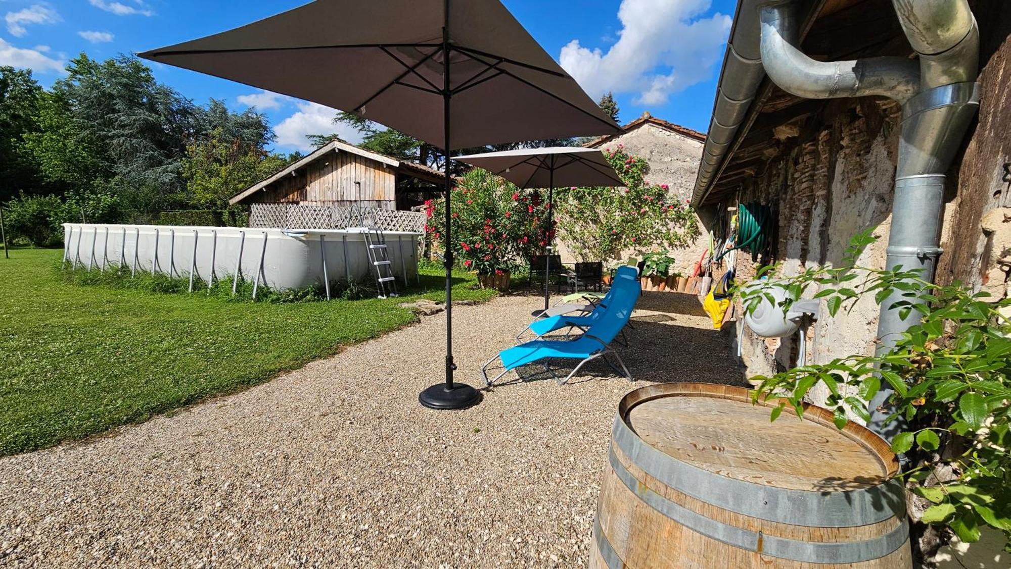 Chambres Et Gites Les Deux Chenes Pres De Bergerac Le Fleix Exterior foto